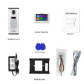 Doorbell Video Intercom Waterproof LED Lights Analog System